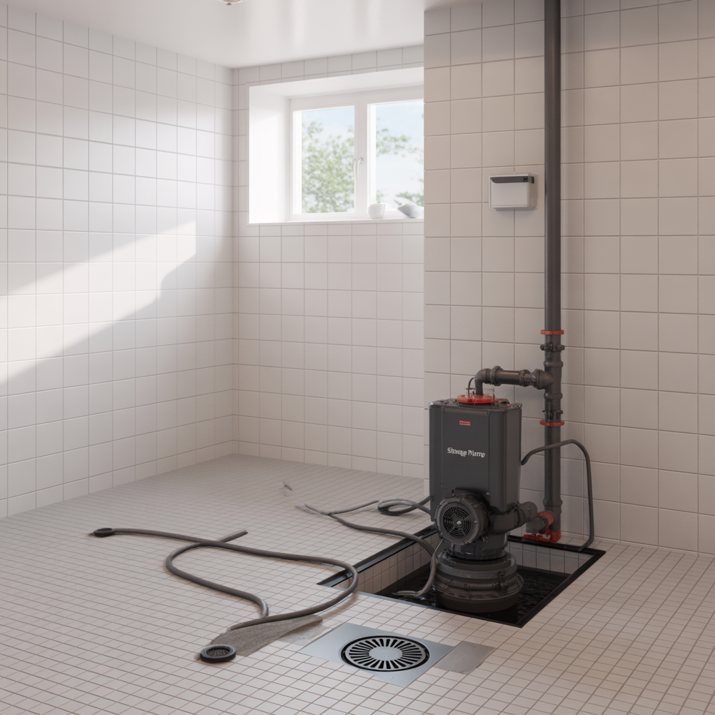 12.Sa installerar du en avloppspump for att undvika oversvamningar