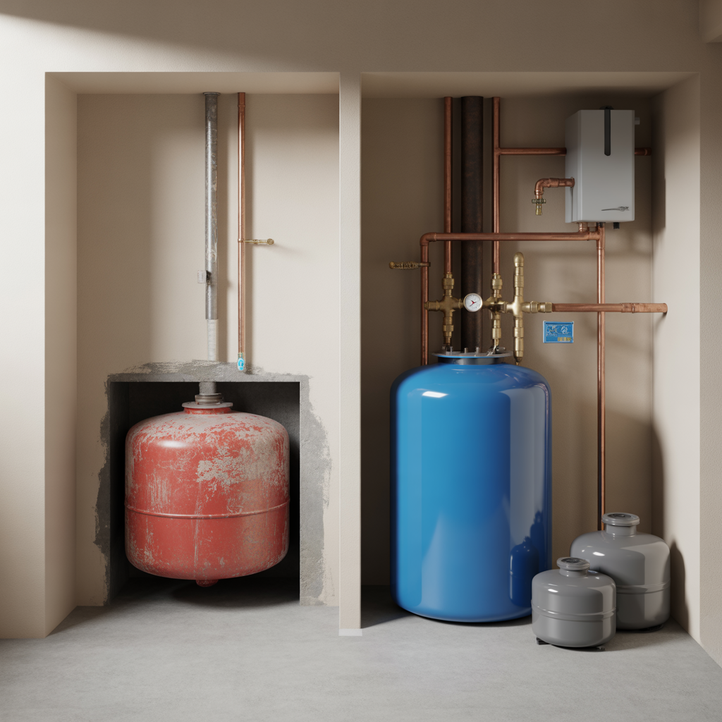 byta expansionskarl i villans varmesystem pris och val